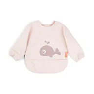 Miseczki i talerzyki dla dzieci - Done by Deer Śliniak z Rękawami Sea Wally Powder - miniaturka - grafika 1