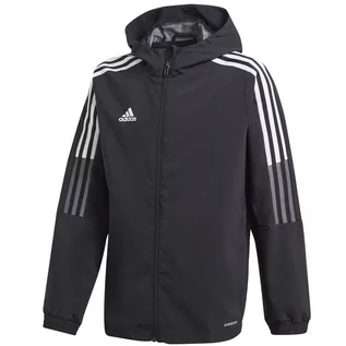 Odzież sportowa dziecięca - Kurtka piłkarska dla dzieci adidas Tiro 21 Windbreaker - grafika 1