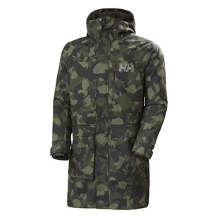 Męski Płaszcz ocieplany HELLY HANSEN RIGGING COAT 53508_484 – Zielony - Płaszcze męskie - miniaturka - grafika 1