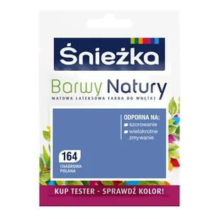 ŚNIEŻKA Barwy Natury - Tester koloru - Farby wewnętrzne ŚNIEŻKA Barwy Natury - Tester koloru - Farby wewnętrzne - miniaturka - grafika 1