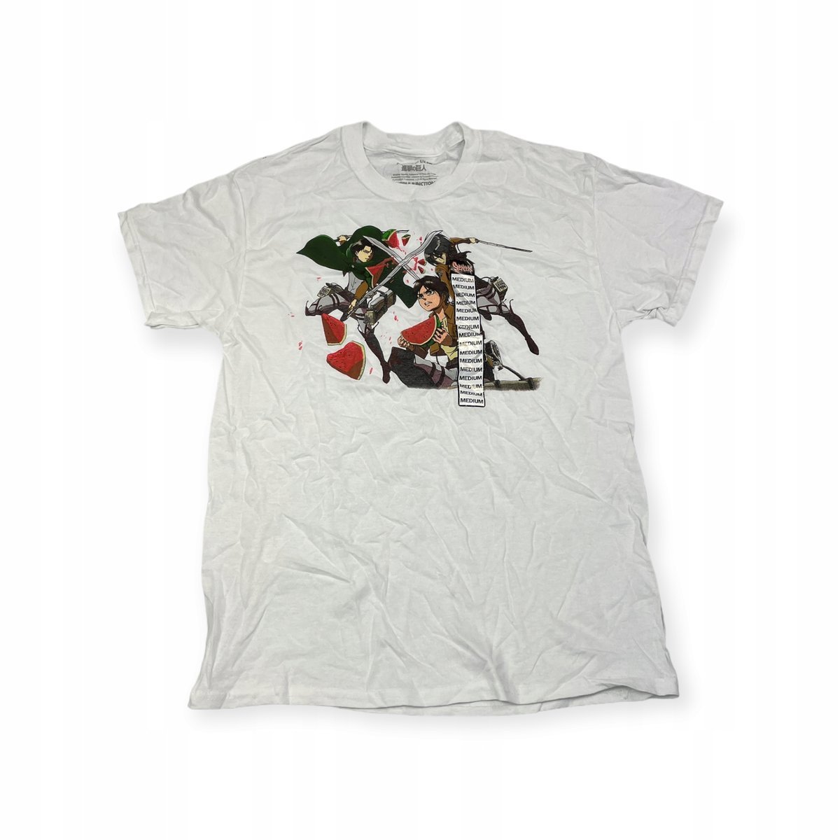 Koszulka T-shirt męski okrągły dekolt SPENCER'S ATTACK ON TITAN XL