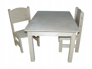 STOLIK + 2 KRZESEŁKA DLA NIEMOWLAKA PEŁNE !!! - Zestawy mebli dla dzieci - miniaturka - grafika 1