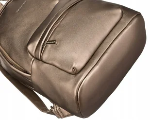 Stylowy Plecak Damski Ze Skóry Ekologicznej Lumarko! - Plecaki - miniaturka - grafika 9