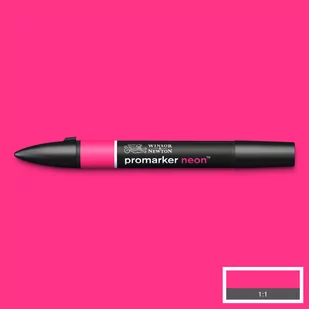 Marker Neon, Winsor&newton, Electric Pink - Kredki, ołówki, pastele i pisaki - miniaturka - grafika 1