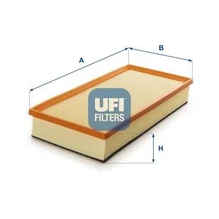 Filtr powietrza UFI Filtry 30.A25.00 - Filtry powietrza - miniaturka - grafika 1