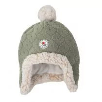 Lodger Dwuwarstwowa zimowa czapeczka z polaru szałwiowa Fleece Elm 0-3 mies. - Czapki dla dzieci - miniaturka - grafika 1