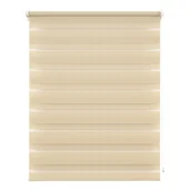 Rolety - Roleta dzień/noc Adele 80 x 140 cm beżowa - miniaturka - grafika 1