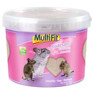 MultiFit Piasek do kąpieli dla szynszyli 5 kg - Pielęgnacja i higiena gryzoni - miniaturka - grafika 1