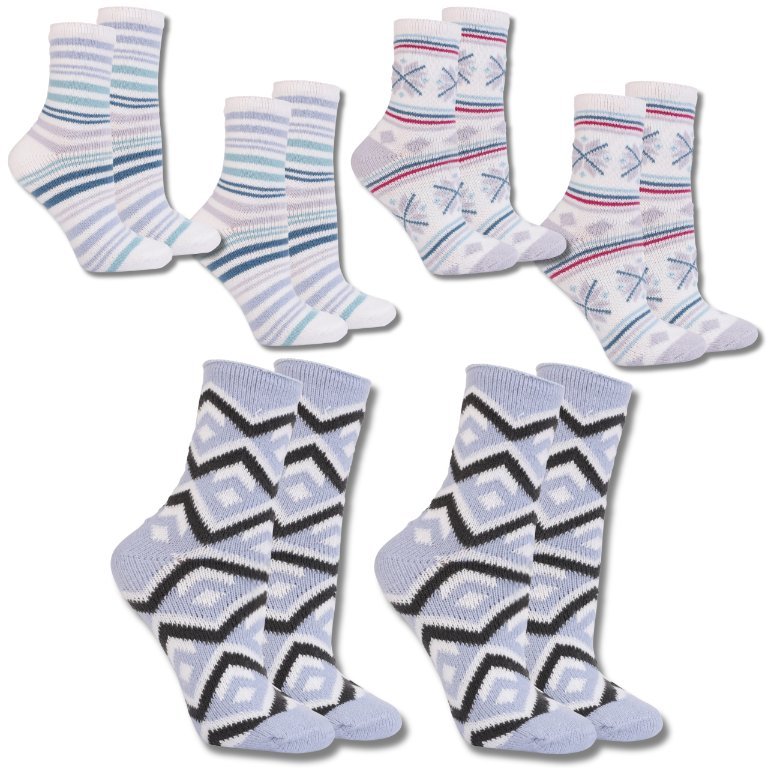 SKARPETY DAMSKIE CIEPŁE SKARPETKI ZA KOSTKĘ WYSOKIE MORAJ 6-PAK 38-41