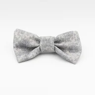 Krawaty i muchy męskie - Mucha Grey Blue - miniaturka - grafika 1