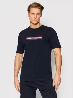 Koszulki męskie - Tommy Hilfiger T-Shirt Seasonal MW0MW21274 Granatowy Regular Fit - grafika 1