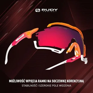 RUDY PROJECT Okulary sportowe CUTLINE Pink Fluo Matte C1 Multilaser Ice - Okulary sportowe - miniaturka - grafika 10