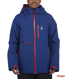 Kurtka narciarska Spyder Avid M 221020 Granatowy - Kurtki narciarskie - miniaturka - grafika 1