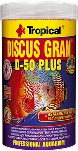 Tropical DISCUS GRAN D-50 PLUS 250ml/95g - Pokarm dla ryb - miniaturka - grafika 1