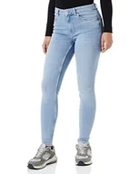 Spodnie damskie - VILA VISARAH WU03 RW Skinny SU-NOOS dżinsy damskie, Light Blue Denim, XXL/30, jasnoniebieski (light blue denim), XXL / 30L - miniaturka - grafika 1