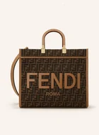 Torebki damskie - Fendi Torba Shopper Sunshine beige - miniaturka - grafika 1