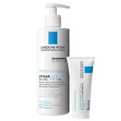 Balsamy i oliwki dla dzieci - Zestaw La Roche-Posay Cicaplast Baume B5+, kojący balsam regenerujący, 100 ml + Lipikar Baume AP+M, balsam do ciała, skóra sucha i atopowa, od urodzenia, 400 ml - miniaturka - grafika 1