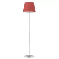 Lampy stojące - Lampa podłogowa LYSNE Vasto, 60 W, E27, czerwona/stalowa, 162,5x37 cm - miniaturka - grafika 1