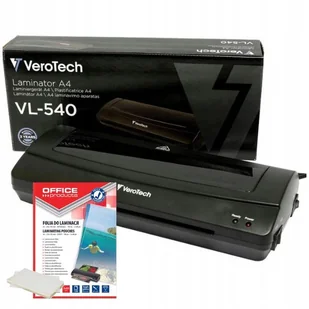 Laminator A4 Zestaw Laminarka 100 Folii Gratis! - Laminatory - miniaturka - grafika 1