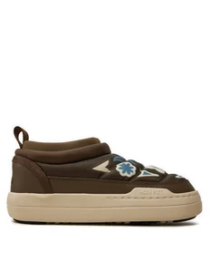 Moon Boot Botki Park Soft Flower 80D2470030 Brązowy - Botki damskie - miniaturka - grafika 1