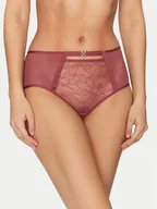 Majtki damskie - Chantelle X Figi klasyczne z wysokim stanem Xquisite C01AC5 Różowy - miniaturka - grafika 1