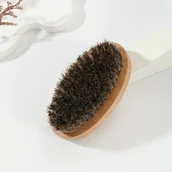 Kosmetyki i akcesoria do pielęgnacji brody - TEMU 1 Profesjonalna Szczotka do Brody dla Mężczyzn, Używana do Ujarzmiania i Zmiękczenia Włosów Twarzy - miniaturka - grafika 1