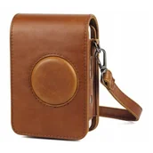 Torby fotograficzne i futerały - LOVEINSTANT Futerał Instax Mini Liplay Brązowy - miniaturka - grafika 1