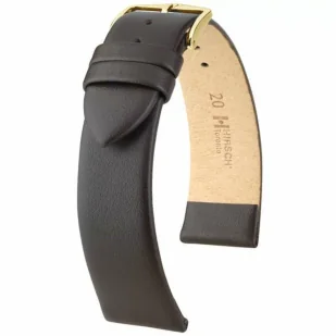 Brązowy pasek skórzany 18 mm HIRSCH Toronto 03702110-1-18 (M)  | OFICJALNY SKLEP | RATY 0% • Zapłać później PayPo • GRATIS WYSYŁKA ZWROT DO 365DNI - Akcesoria do zegarków - miniaturka - grafika 1