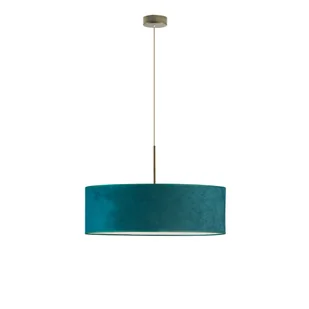 LYSNE Żyrandol do jadalni SINTRA VELVET fi 60 cm kolor zieleń butelkowa 14531V/20 kolor zieleń butelkowa - Lampy sufitowe - miniaturka - grafika 7