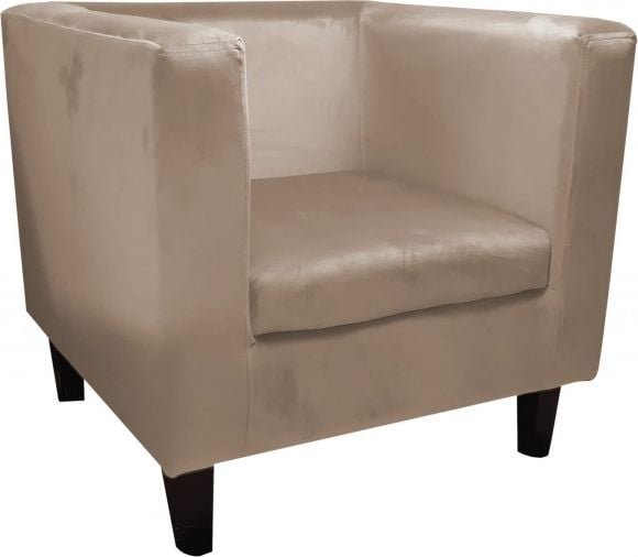 Atos Fotel GRON VELVET beżowy do salonu ATOS