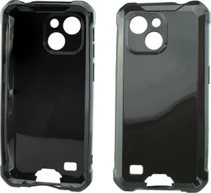 caseroxx ochronne etui TPU kompatybilne z Oukitel WP20 / WP20 Pro, gumowe etui na telefon komórkowy czarne - Etui i futerały do telefonów - miniaturka - grafika 1