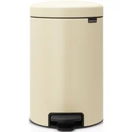 Kosze na śmieci - Brabantia Kosz pedałowy 12l, migdałowy - miniaturka - grafika 1