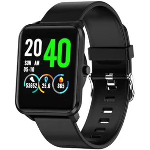 BEMI KIX Czarny - Smartwatch - miniaturka - grafika 1