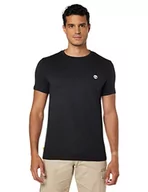 Koszulki męskie - Timberland SS Chest Tree Logo Jersey Slim Tee, Koszulka męska, Schwarz, Schwarz - miniaturka - grafika 1