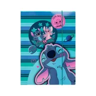 Teczki i skoroszyty - Teczka z gumką A4 Disney Fashion Stitch wzór 1 - miniaturka - grafika 1