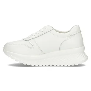 Skórzane sneakersy Filippo DP3547/23 WH - Sneakersy damskie - miniaturka - grafika 5