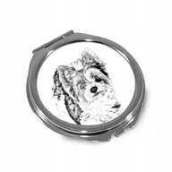 Lusterka do makijażu - Biewer Terrier Lusterko kieszonkowe składane - miniaturka - grafika 1