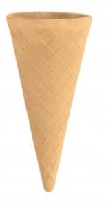 Wafelki wafle do lodów Stożek Mały 900 szt.