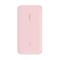 Powerbanki - Belkin BoostCharge 20000 mAh 30 W Różowy - miniaturka - grafika 1
