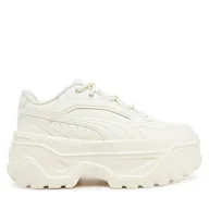 Sneakersy damskie - Sneakersy Puma Karmen X-TRA 400369 04 Écru - miniaturka - grafika 1