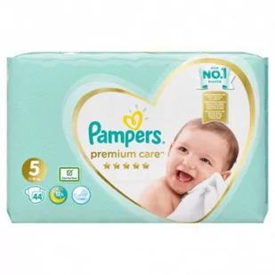 Pampers Pieluchy Premium Care VP 5 Junior 44 szt 0214109 - Pieluchy - miniaturka - grafika 1