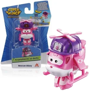 Pozostali Super Wings Figurka Transformująca 5 cm Build-It Jett EU720000K - Figurki dla dzieci - miniaturka - grafika 5