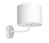 Lampy ścienne - Kinkiet Soho, cylindryczny, biały - miniaturka - grafika 1