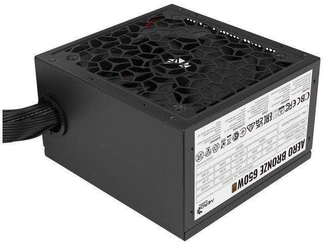 Aerocool ADVANCED TECHNOLOGIES 650 czarny Watt ACPB-AR65AEC.12