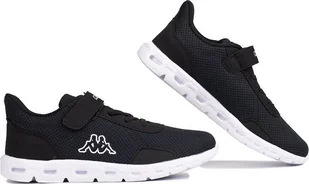 Kappa Buty dla dzieci Kappa Getup K czarno-białe 261031K 1110 28 - Buty dla dziewczynek - miniaturka - grafika 1