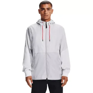 Kurtka męska Under Armour LEGACY WINDBREAKER - Kurtki i kamizelki sportowe męskie - miniaturka - grafika 1