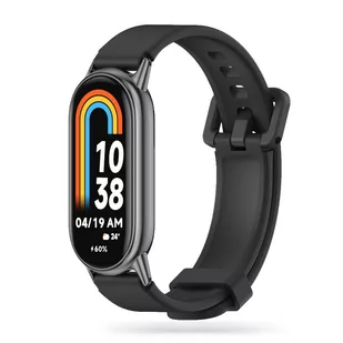 Pasek Iconband Pro do Xiaomi Mi Band 8 / 8 NFC Black - Akcesoria do smartwatchy - miniaturka - grafika 1