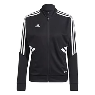 adidas Damska kurtka Con22 Tk JKT W, czarna/biała, XS, czarno-biały, XS - Kurtki damskie - miniaturka - grafika 1