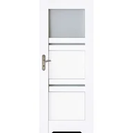 Drzwi wewnętrzne - Skrzydło drzwiowe DALIA białe podcięcie 70 P - miniaturka - grafika 1