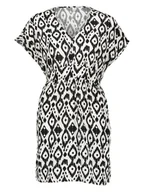 Sukienki - ONLY Sukienka w kolorze kremowo-czarnym - miniaturka - grafika 1